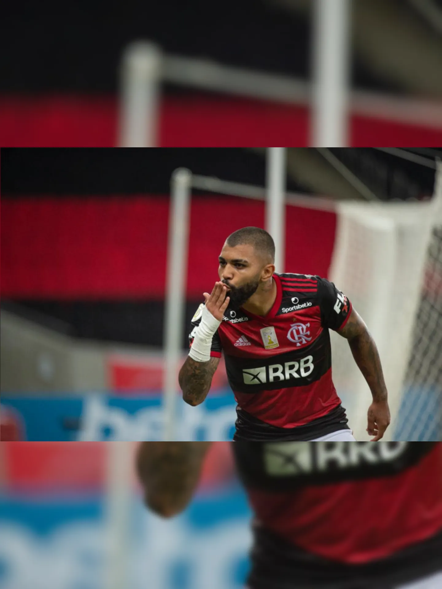 Imagem ilustrativa da imagem Com gol de Gabigol, Flamengo vence o Fortaleza