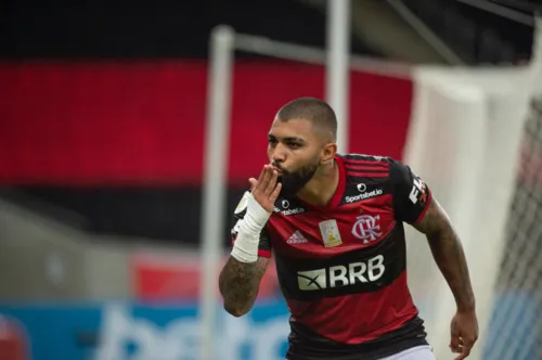 Imagem ilustrativa da imagem Thiago Galhardo responde provocações de Gabigol