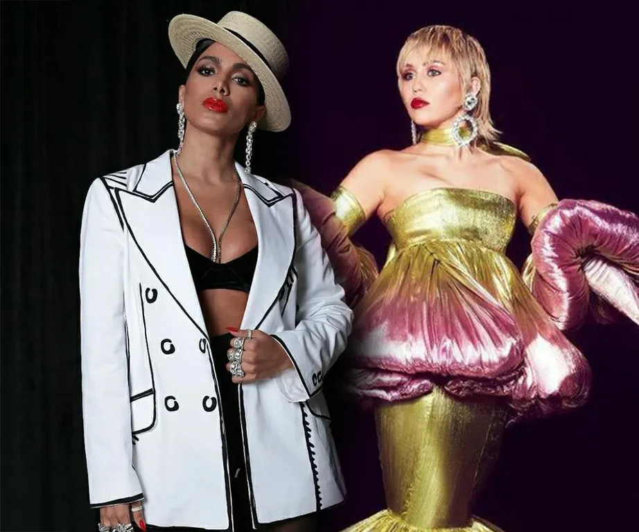 Imagem ilustrativa da imagem Miley Cyrus e Anitta juntas?