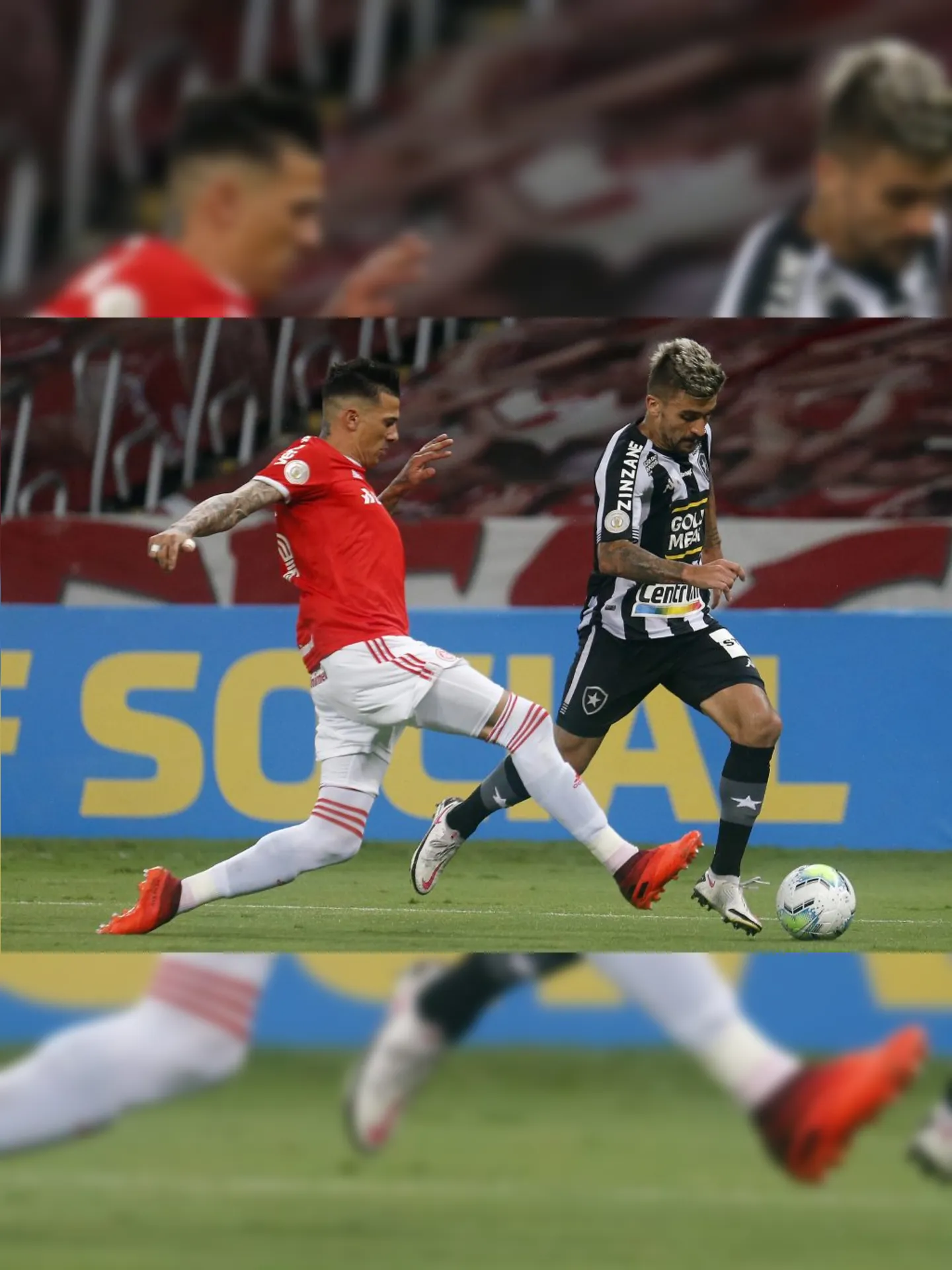Imagem ilustrativa da imagem Botafogo sai na frente, mas leva virada do Internacional