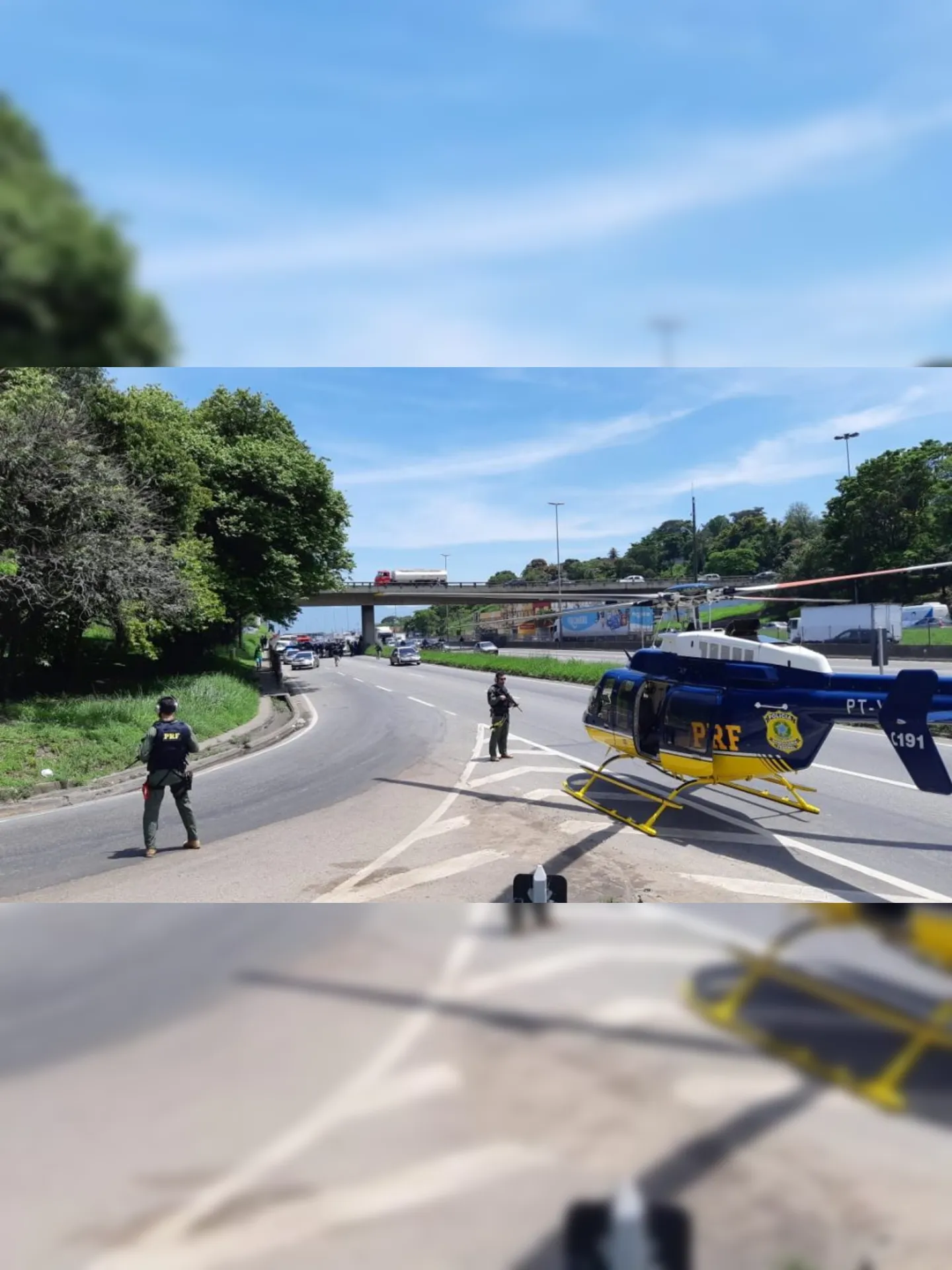 Imagem ilustrativa da imagem Motorista e passageiro de van são baleados na BR-040, em Caxias