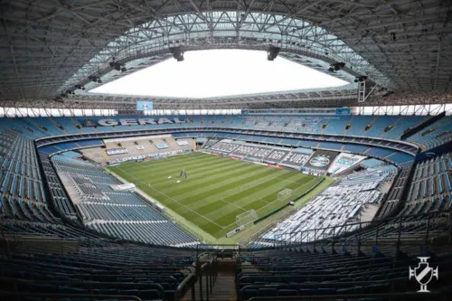 Imagem ilustrativa da imagem Grêmio atropela o Vasco na Arena