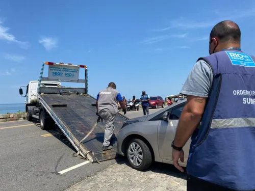 Imagem ilustrativa da imagem Mais de 500 carros rebocados durante o fim de semana no Rio