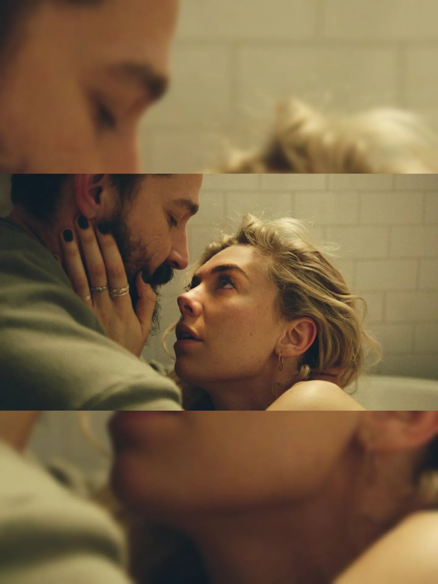 PIECES OF A WOMAN: (L to R) Shia LeBeouf as Sean and Vanessa Kirby as Martha