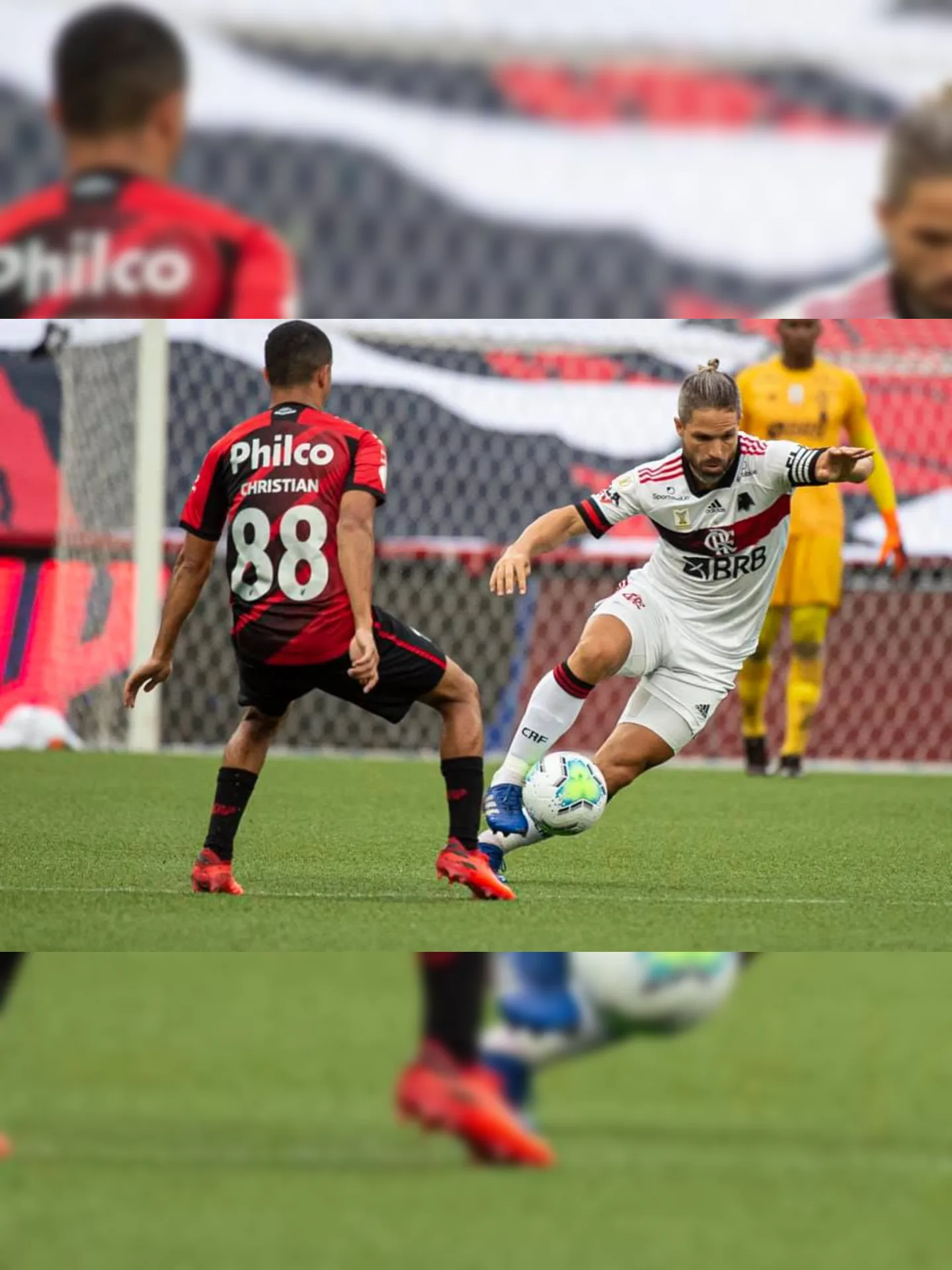 Imagem ilustrativa da imagem Flamengo perde para o Athletico-PR e se afasta do título