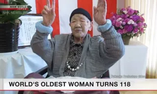 Imagem ilustrativa da imagem Mulher mais idosa do mundo fez 118 anos