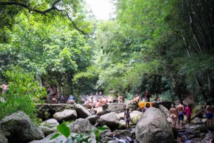 Imagem ilustrativa da imagem Cachoeira do Espraiado vira opção para fugir do calor em Maricá