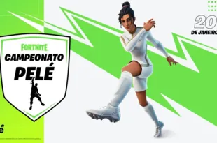 Imagem ilustrativa da imagem Fortnite anuncia "Campeonato Pelé" e skins de uniformes