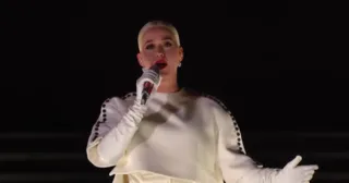 Imagem ilustrativa da imagem Confira performance de Katy Perry na posse de Joe Biden