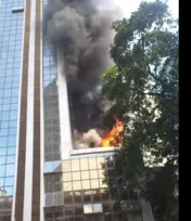Imagem ilustrativa da imagem Incêndio atinge hotel no Centro do Rio