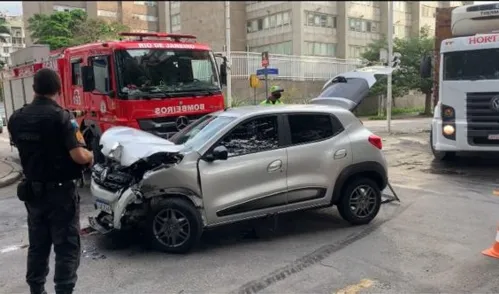 Imagem ilustrativa da imagem Acidente deixa cinco pessoas feridas em Botafogo