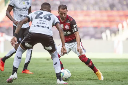 Imagem ilustrativa da imagem Flamengo perde para o Ceará no Maracanã