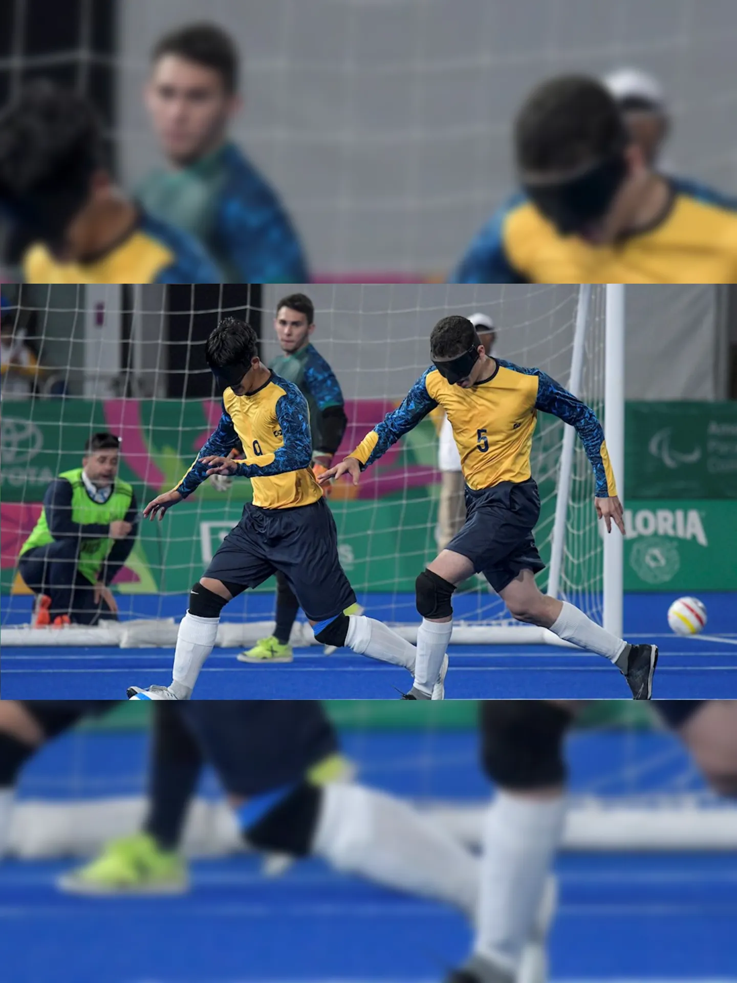 Imagem ilustrativa da imagem Seleção de futebol de 5 a caminho das Paralímpiadas de Tóquio