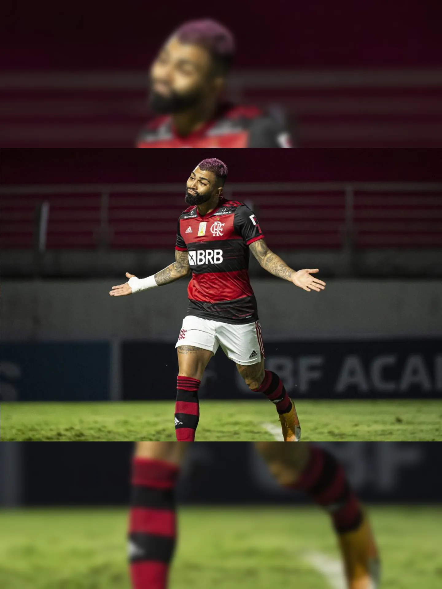 Imagem ilustrativa da imagem Flamengo espera Gabigol para enfrentar o Coxa, mas atacante não comparece