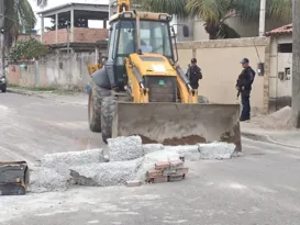 Imagem ilustrativa da imagem Polícia retira barricadas do tráfico em Itaboraí