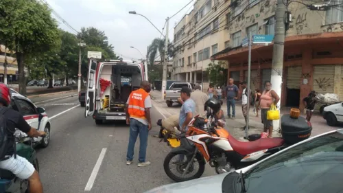 Imagem ilustrativa da imagem Atropelamento deixa um ferido na Alameda, em Niterói