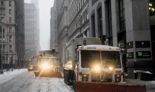 Imagem ilustrativa da imagem Onda de frio mata sete nos Estados Unidos e para vacinação