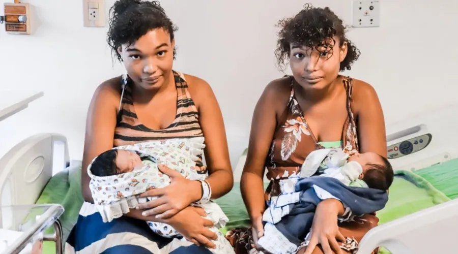 Imagem ilustrativa da imagem Bebês de gêmeas nascem com diferença de uma hora em Itaboraí
