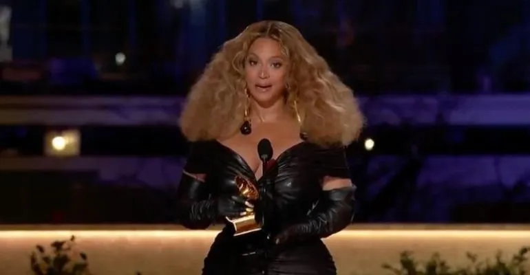 Imagem ilustrativa da imagem Beyoncé é a mulher mais premiada na história do Grammy Awards
