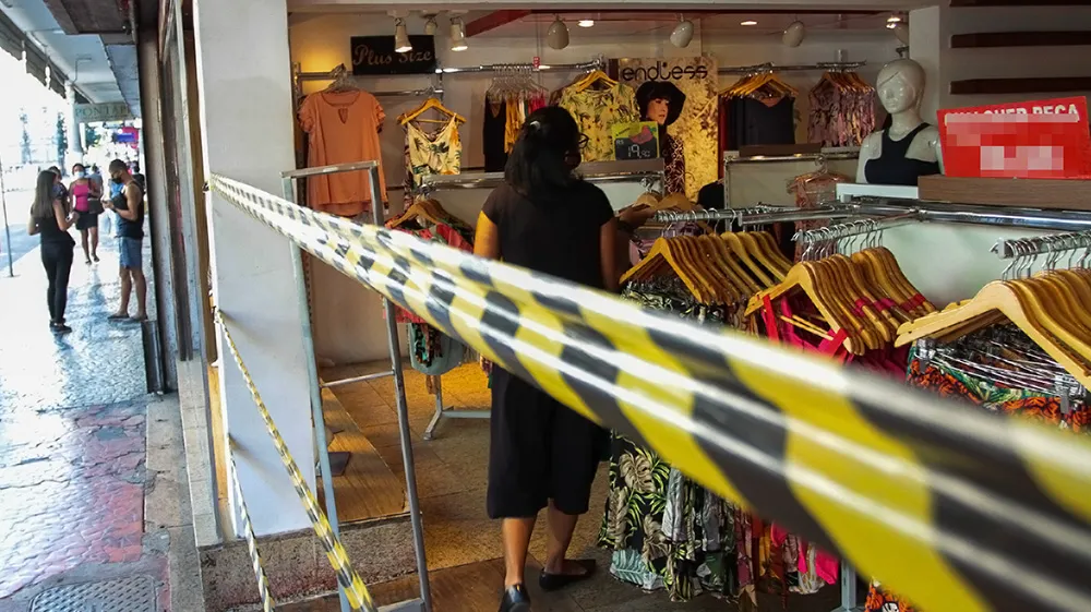 Imagem ilustrativa da imagem Novo 'lockdown' em Niterói revolta lojistas e setores na cidade
