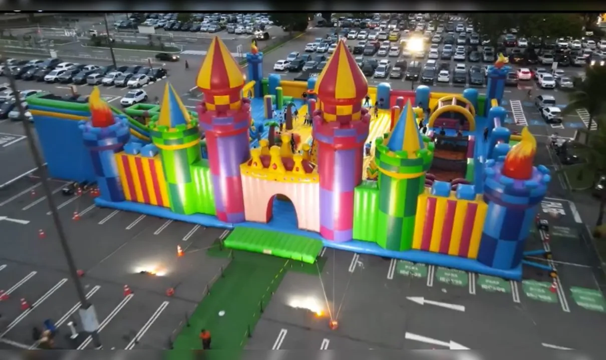 Imagem ilustrativa da imagem Castelo gigante é montado no Rio com diversão até dia 21