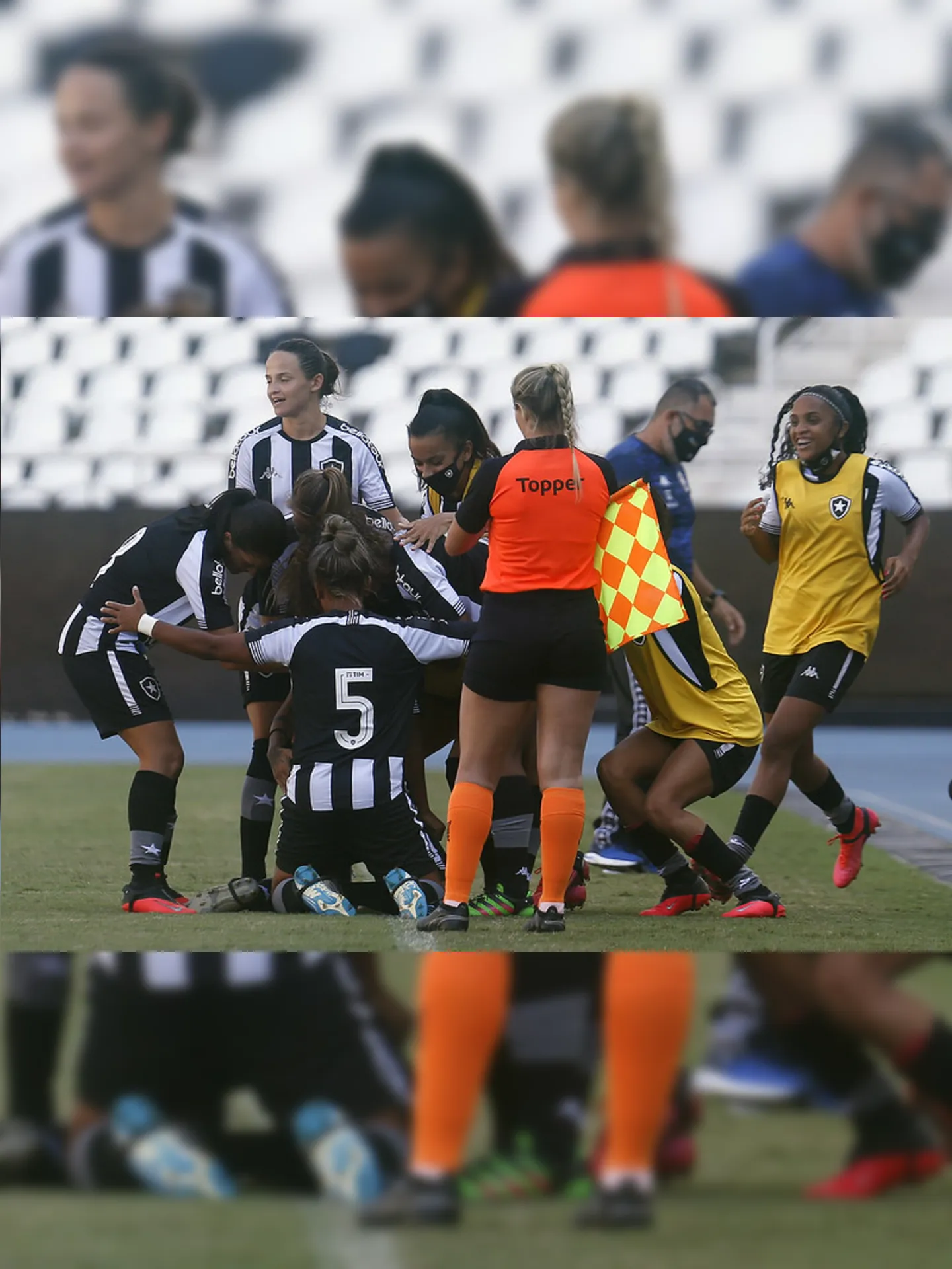 Imagem ilustrativa da imagem Fluminense e Botafogo eliminam rivais e vão à final do Carioca Feminino