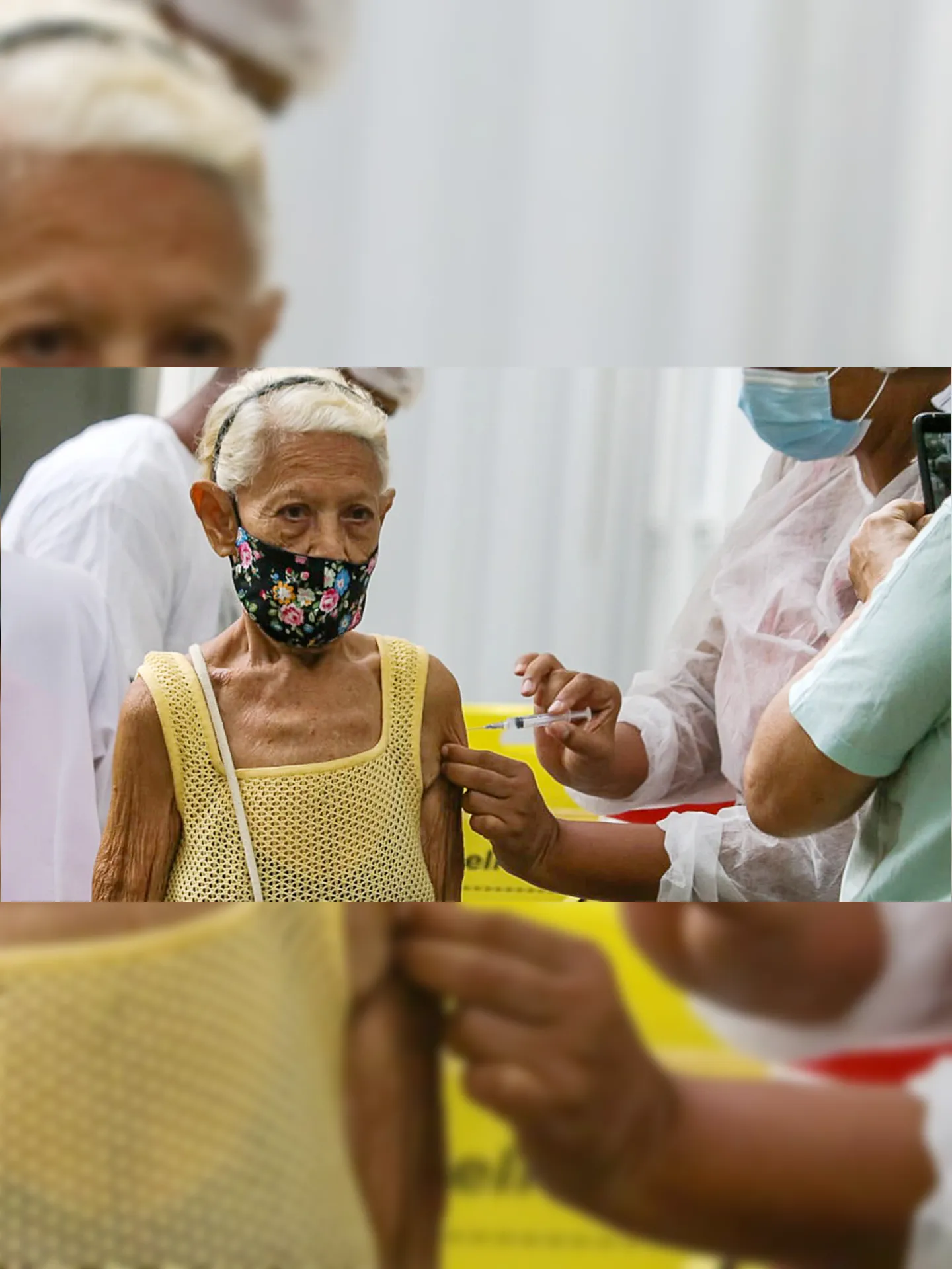 Imagem ilustrativa da imagem SG inicia vacinação da terceira dose em idosos a partir de 70 anos