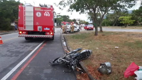 Imagem ilustrativa da imagem Acidente deixa um morto e um ferido na Região Oceânica de Niterói