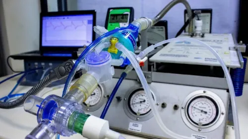 Ventiladores pulmonares são aprovados em ensaios de desempenho e segurança