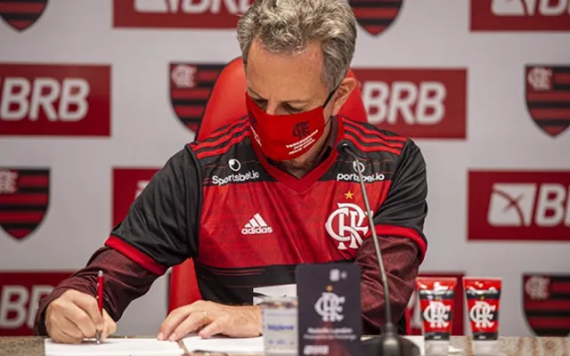 Imagem ilustrativa da imagem Rodolfo Landim é reeleito presidente do Flamengo até o ano de 2024