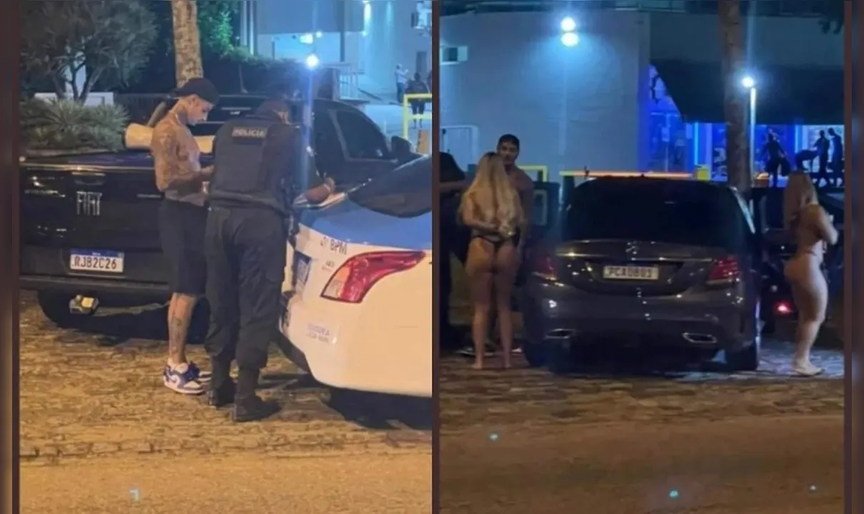 PK Delas é flagrado fazendo sexo em carro na Barra da Tijuca e acaba na  delegacia | Enfoco - O seu site de notícias