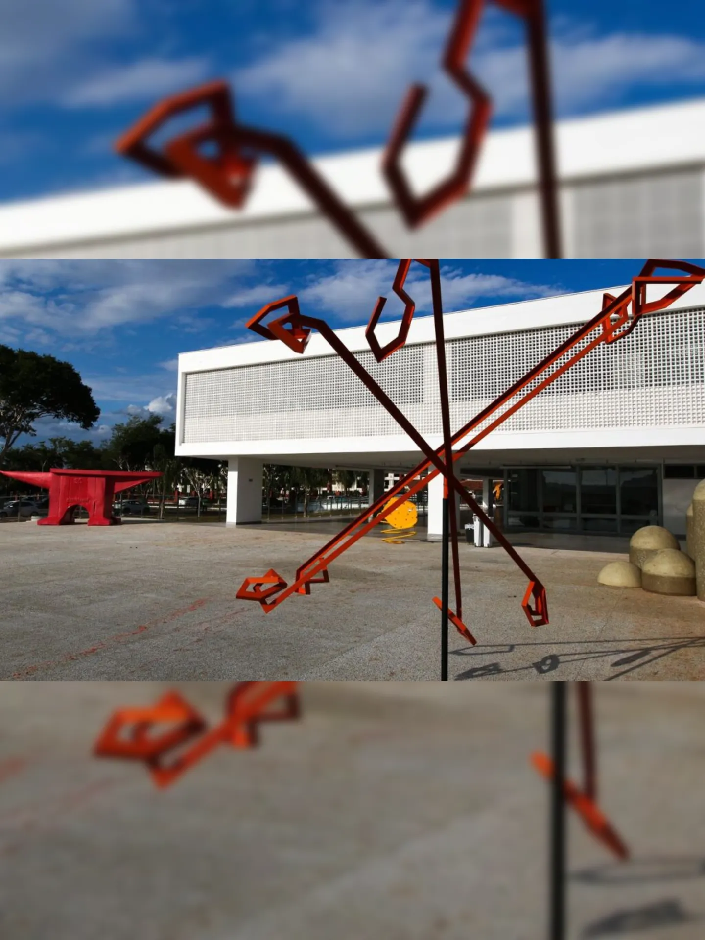 Fachada do Museu de Arte de Brasília