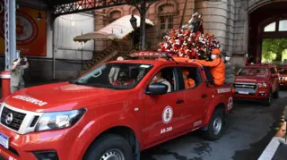 Imagem ilustrativa da imagem Bombeiros homenageiam São Jorge no Rio