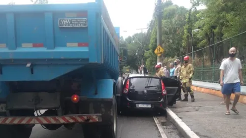 Imagem ilustrativa da imagem Acidentes deixam feridos e complicam trânsito na Alameda