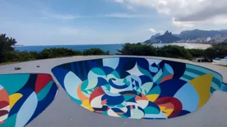 Imagem ilustrativa da imagem Skatepark Garota de Ipanema no Rio reabre com novo visual