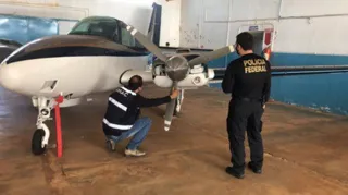 Imagem ilustrativa da imagem PF investiga adulteração de aeronaves para uso do tráfico de drogas