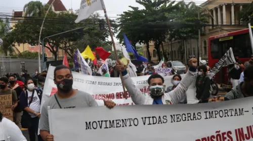 Imagem ilustrativa da imagem Movimento Negro realiza ato no Centro de Niterói