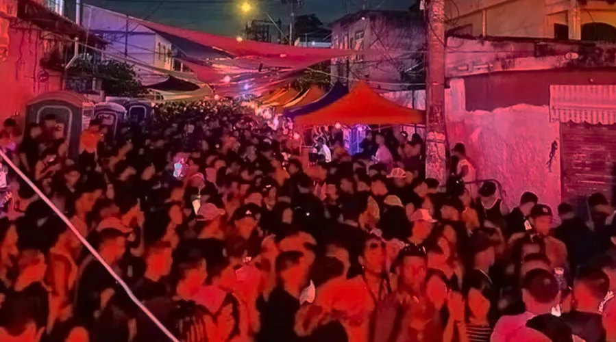 Imagem ilustrativa da imagem Nova onda? Baile da China retorna com multidão em São Gonçalo