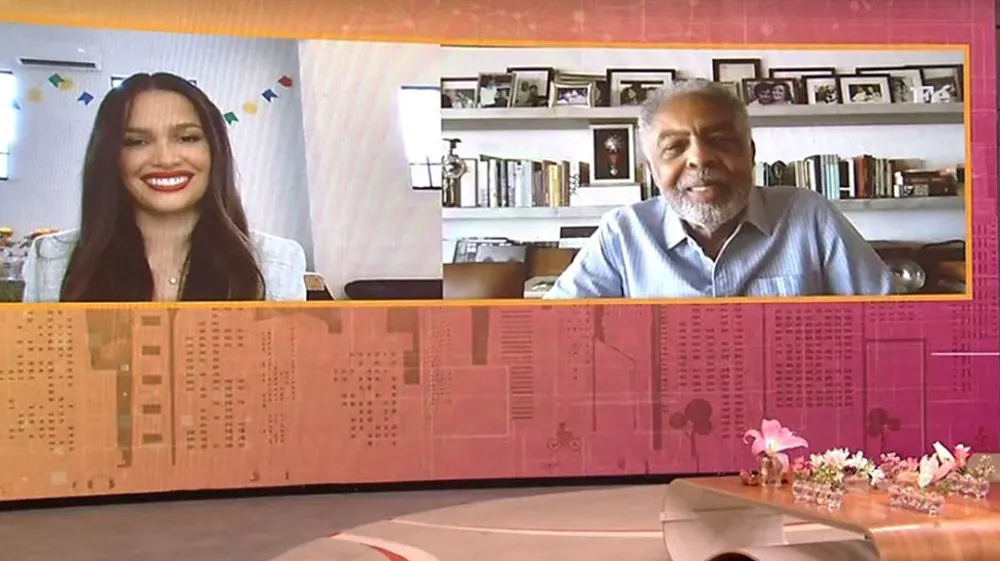 Imagem ilustrativa da imagem Gilberto Gil e Juliette falam sobre 'live junina'