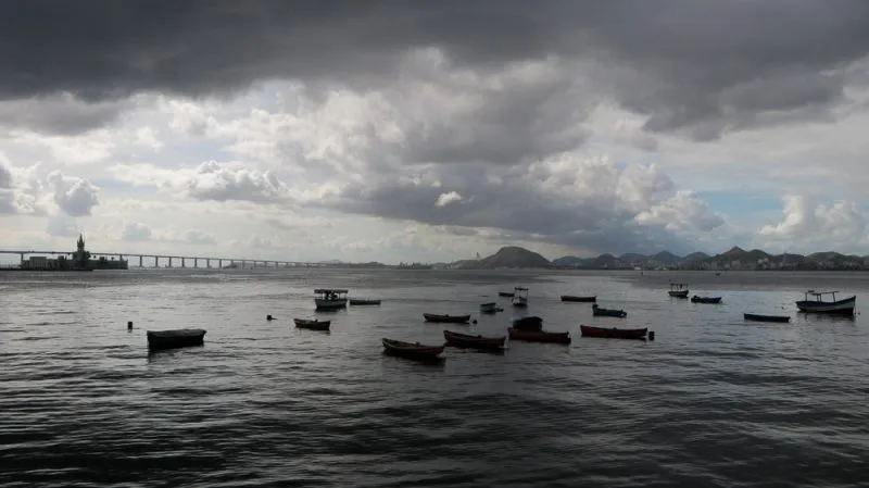 Imagem ilustrativa da imagem Previsão de chuva e frente fria para Niterói, Maricá e São Gonçalo