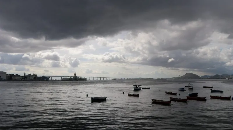 Imagem ilustrativa da imagem Tempo nublado e com chuva a partir de sexta em Niterói