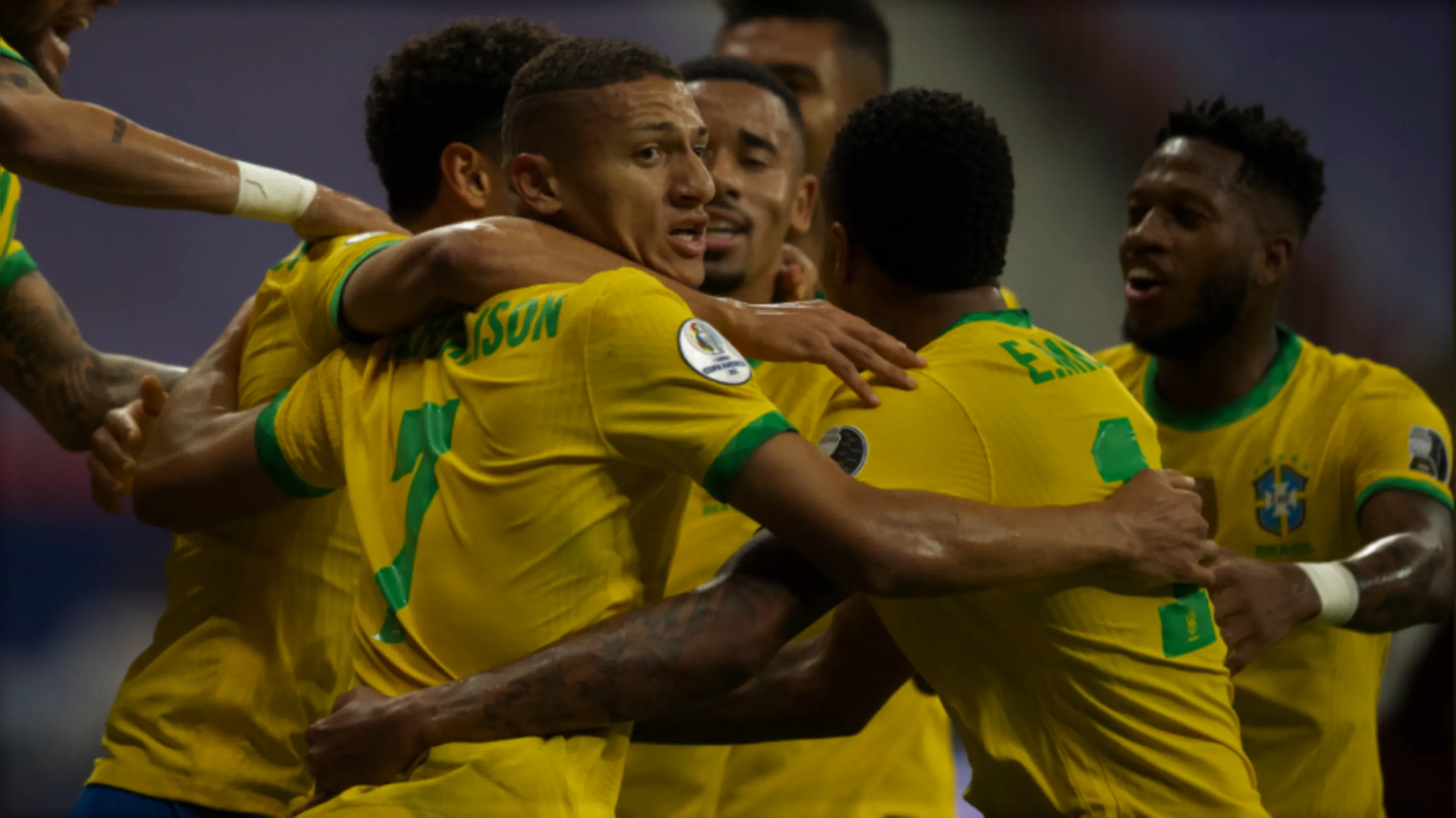 Imagem ilustrativa da imagem Sem esforço, Brasil passa por Venezuela na estreia da Copa América