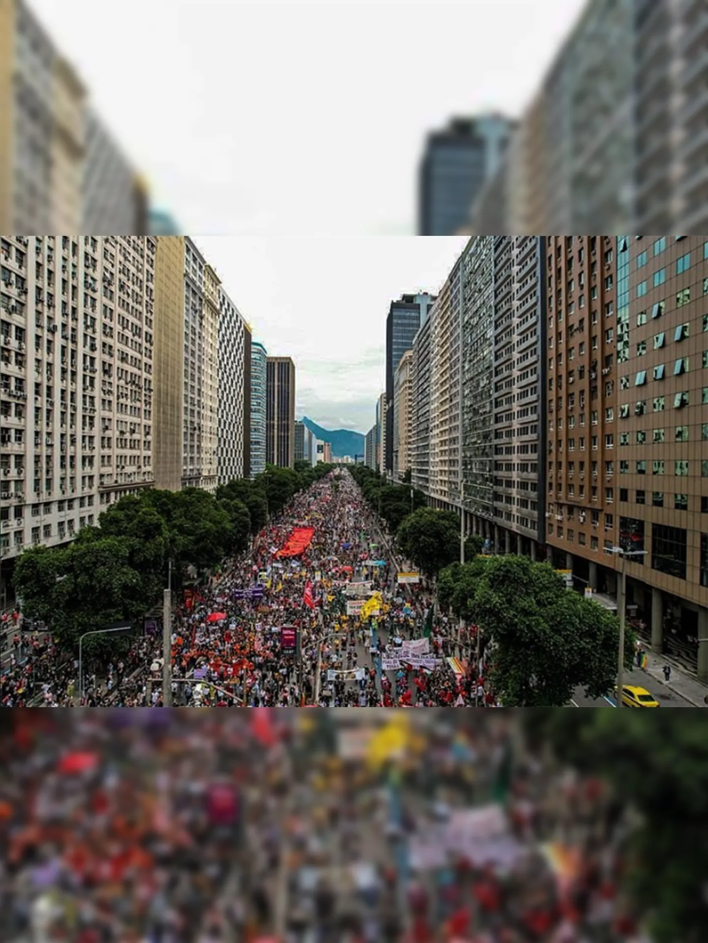 Imagem ilustrativa da imagem Manifestantes fazem ato contra Bolsonaro no Rio