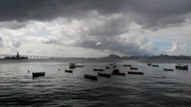 Previsão de chuva e frente fria para Niterói, Maricá e São Gonçalo