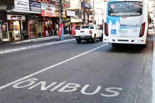 Imagem ilustrativa da imagem Carros que passarem pela pista exclusiva de ônibus podem ser multados em SG