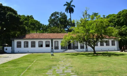 O Engenho Nossa Senhora da Conceição da Lagoa é datado de 1576, percente ao Jardim Botânico do Rio de Janeiro e funciona no local o centro de visitantes do parque(Tomaz Silva/Agência Brasil)