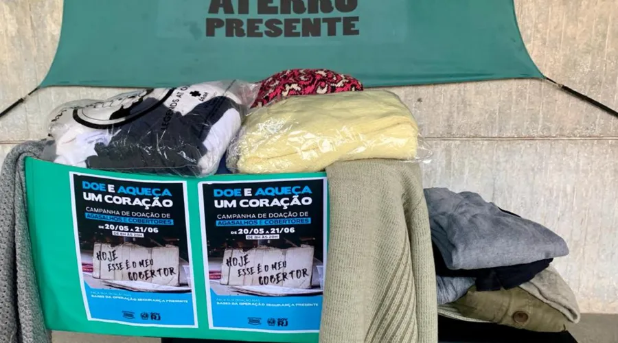 Imagem ilustrativa da imagem Rio: campanha do agasalho intensificada no final de semana mais frio do ano