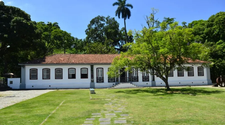 O Engenho Nossa Senhora da Conceição da Lagoa é datado de 1576, percente ao Jardim Botânico do Rio de Janeiro e funciona no local o centro de visitantes do parque(Tomaz Silva/Agência Brasil)