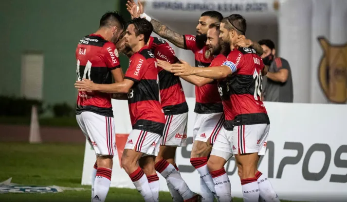 Imagem ilustrativa da imagem Flamengo derrota o Bahia por 5 a 0
