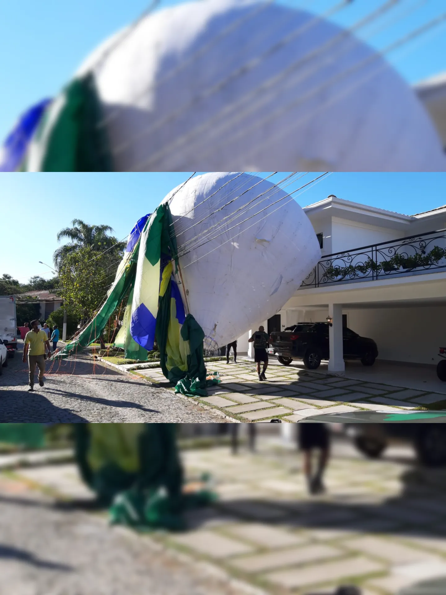 Imagem ilustrativa da imagem Balão é apreendido na Região Oceânica de Niterói